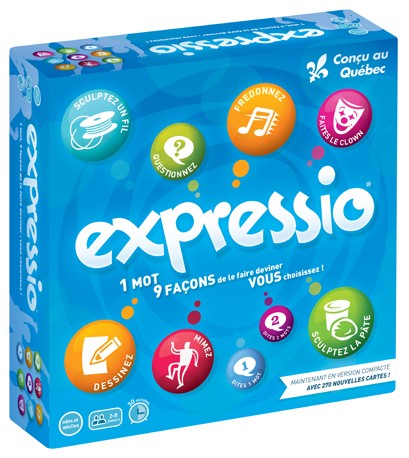 Boite du jeu Expressio - Nouvelle Édition offert chez LilloJEUX