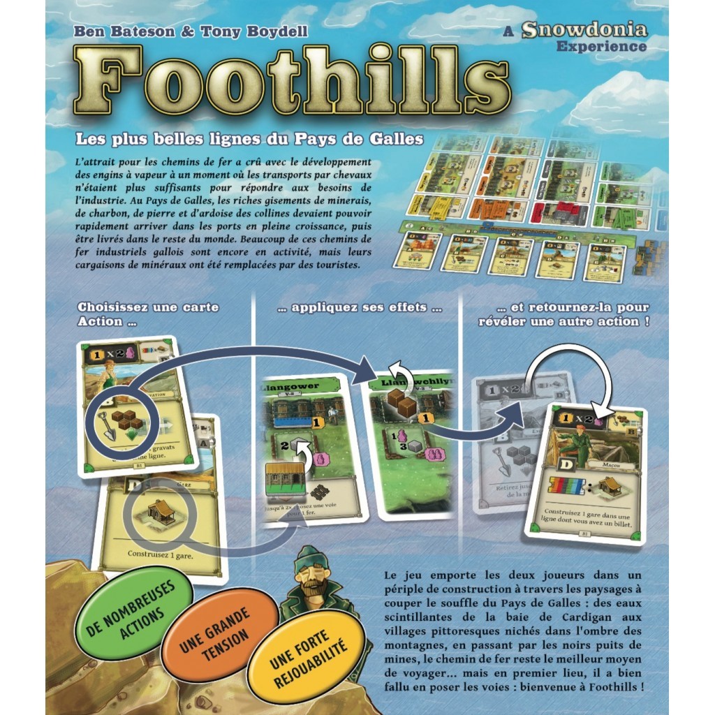 Présentation du jeu Foothill offert chez LilloJEUX
