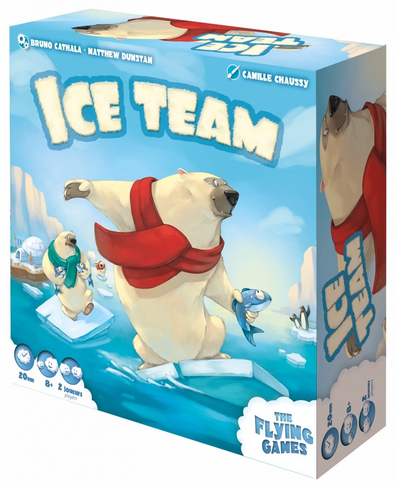 Boite du jeu Ice Team offert chez LilloJEUX
