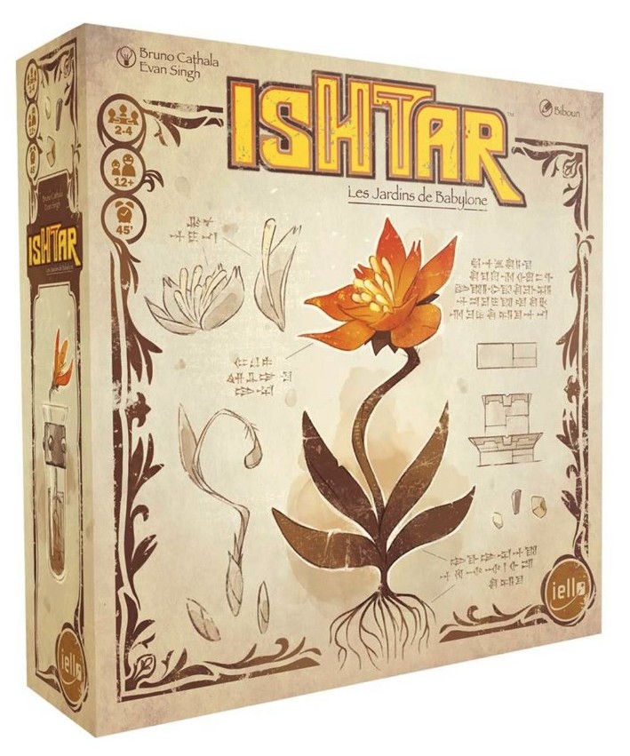 Boite du jeu Ishtar - Les Jardins de Babylone offert chez LilloJEUX