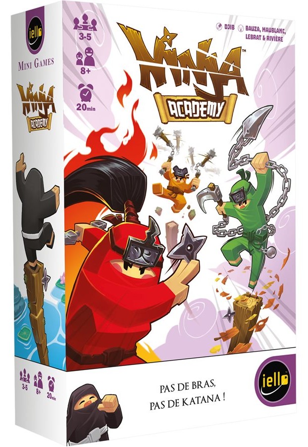 Boite de jeu Ninja Academy offert chez LilloJEUX