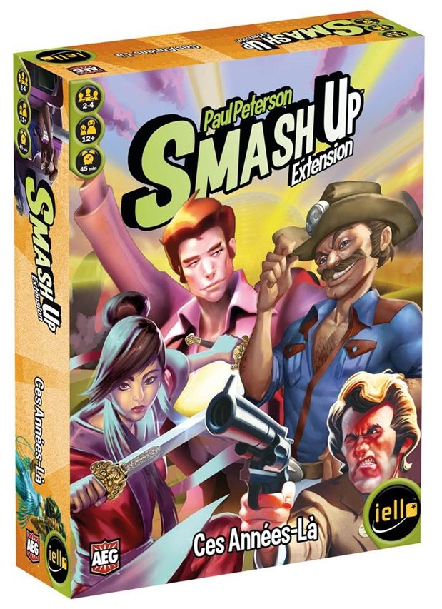 Boite du jeu Smash Up - Ces Années Là offert chez LilloJEUX