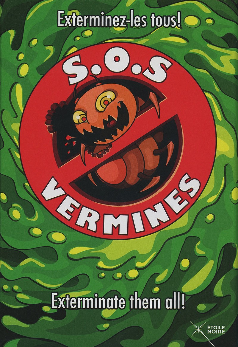 Boite du jeu SOS Vermines offert chez LilloJEUX