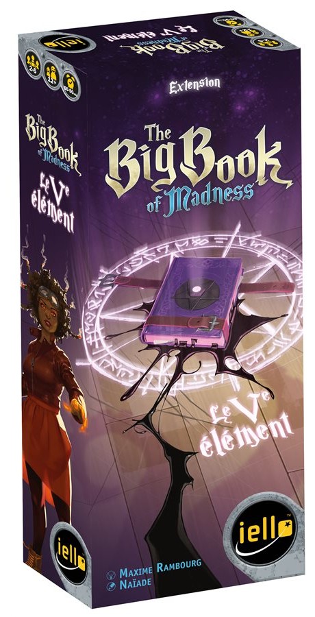Boite du jeu The Big Book of Madness - 5e élément offert chez LilloJEUX