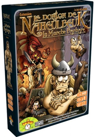 Boîte du jeu Le Donjon de Naheulbeuk : La Marche Barbare