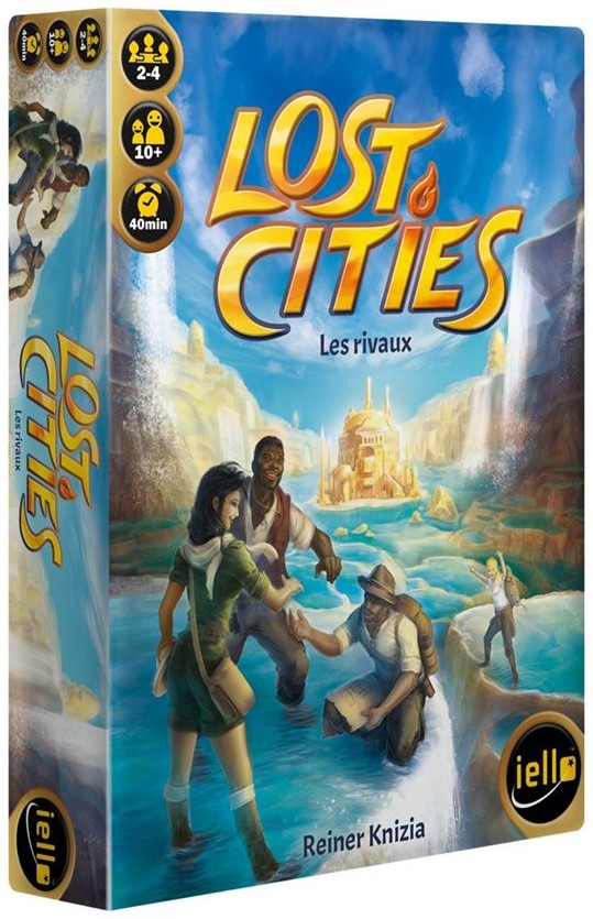 Boîte du jeu Lost Cities : Rivaux