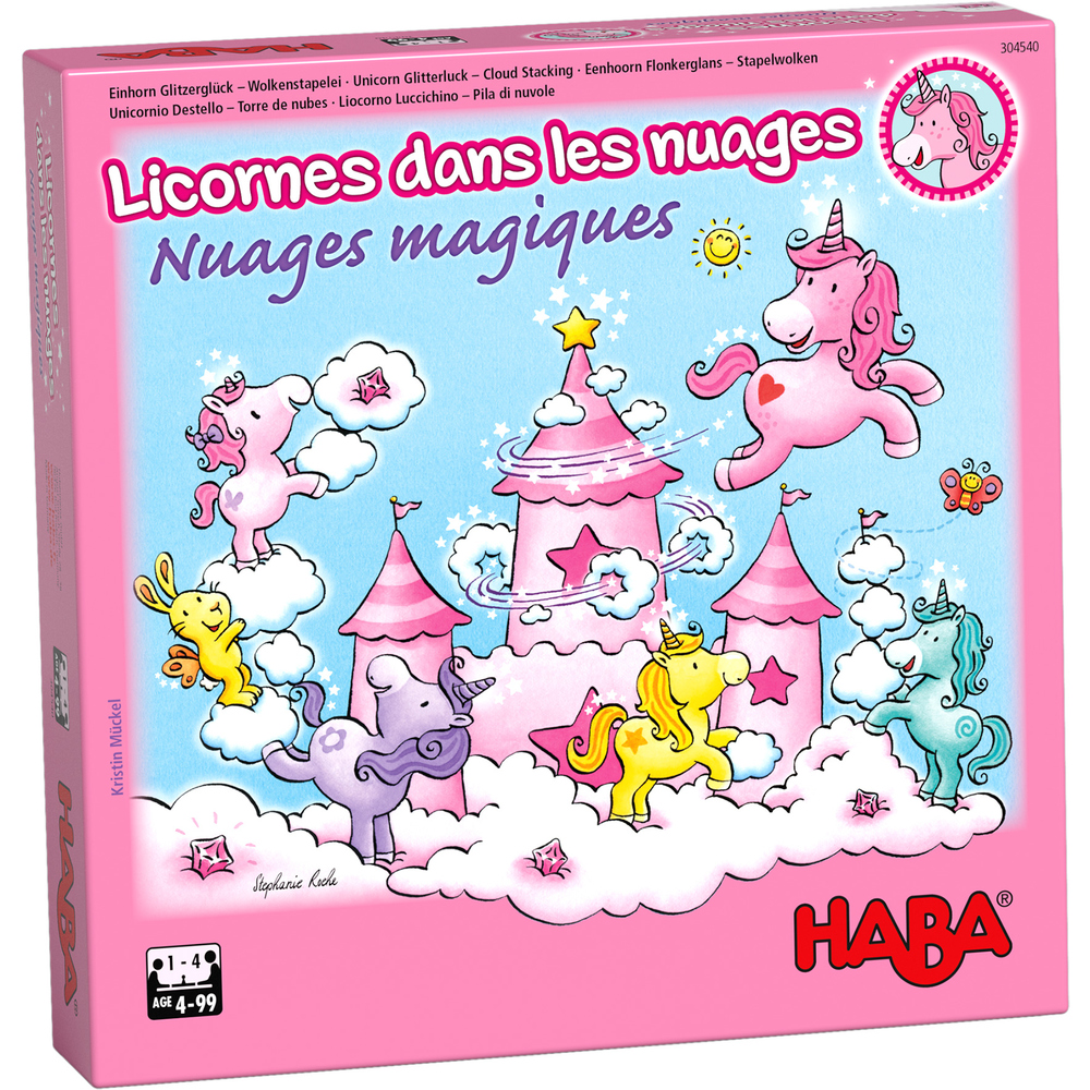 Boîte du jeu Licorne dans les Nuages : Nuages Magiques