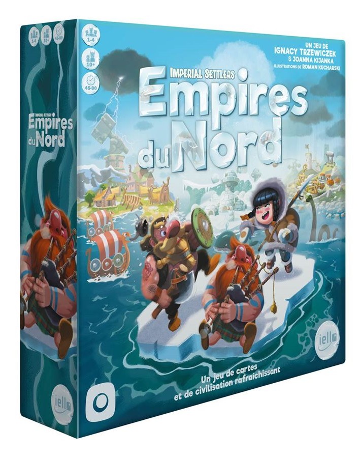 Boite du jeu Imperial Settlers: Empire of the North (VF) offert chez LilloJEUX
