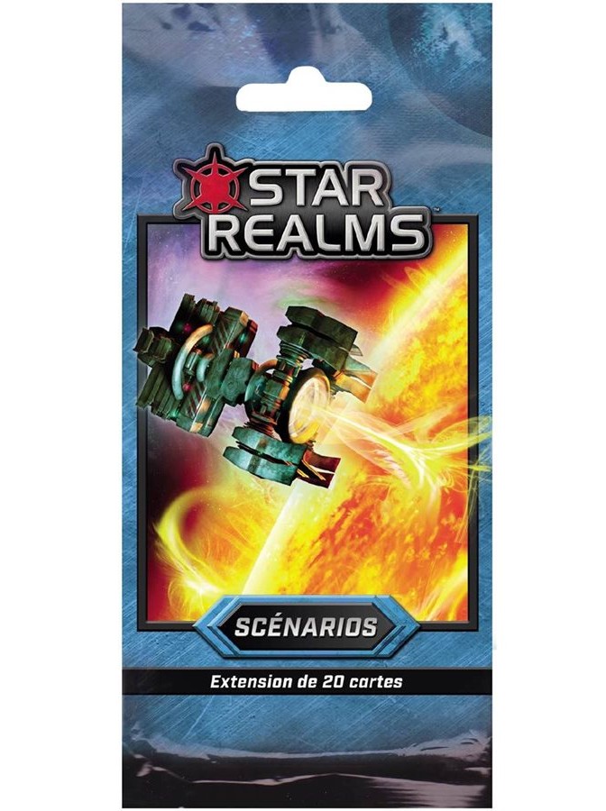 Boite du jeu Star Realms Scénarios (extension) offert chez LilloJEUX