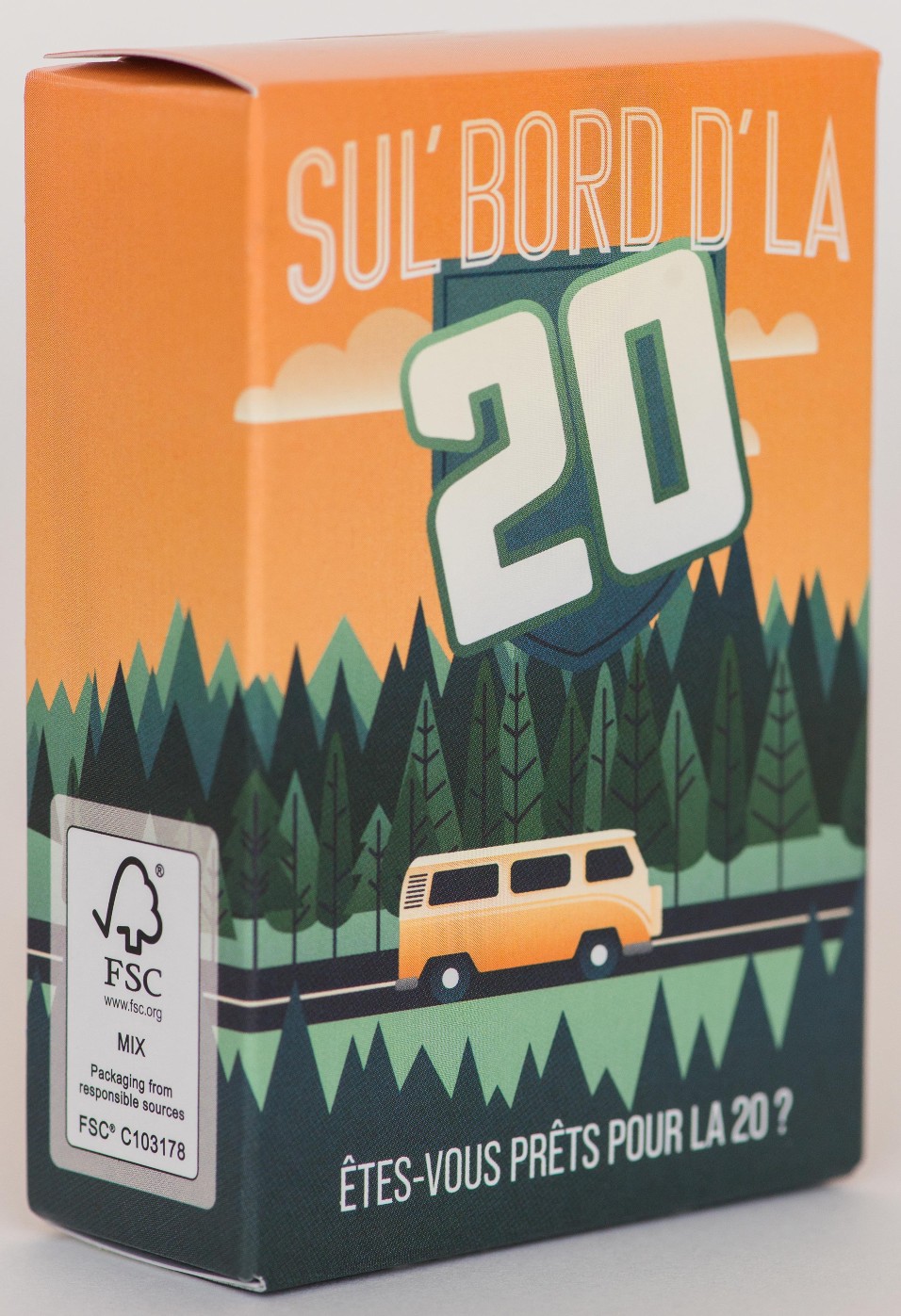 Boîte du jeu Sul' bord d'la 20