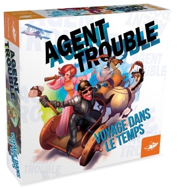 Boite du jeu Agent Trouble -Voyage dans le Temps offert chez LilloJEUX