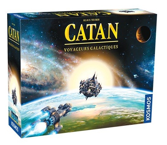 Boite du jeu Catan - Voyageurs Galactiques offert chez LilloJEUX