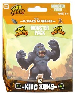 Boite du jeu King of Tokyo/NY : Monster Pack KING KONG (ext) offert chez LilloJEUX