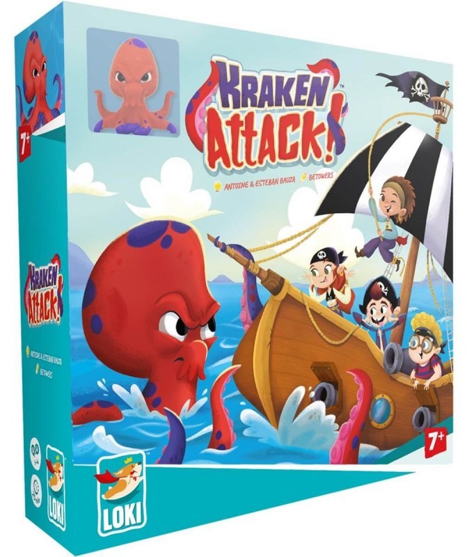 Boite du jeu Kraken Attack! (VF) offert chez LilloJEUX