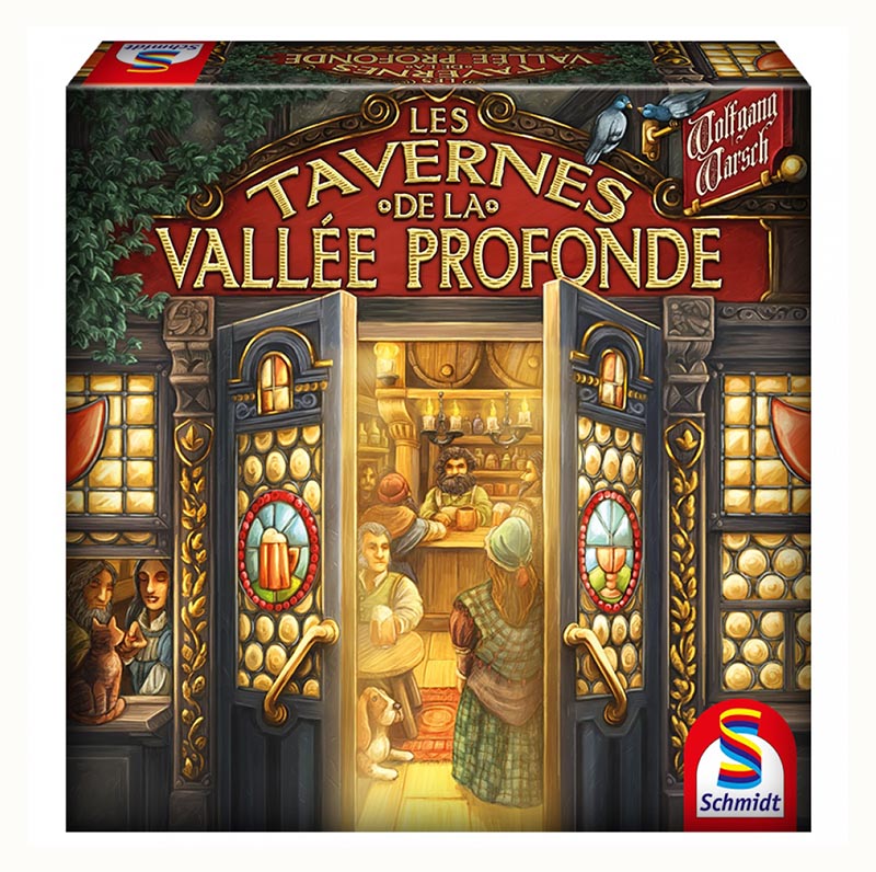 Boîte du jeu Les Tavernes de la Vallée Profonde