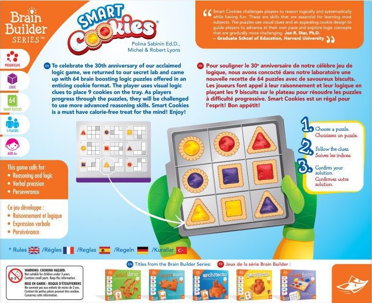 Présentation du jeu Smart Cookies (ML) - Nouvelle Édition