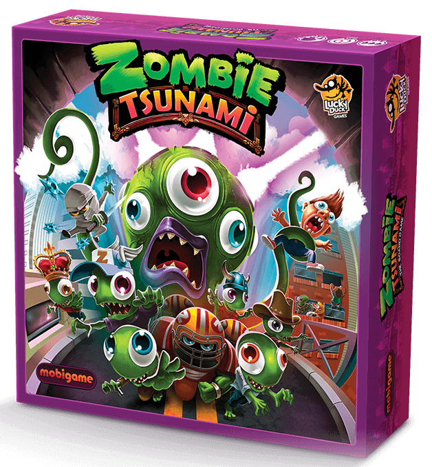 Boite du jeu Zombie Tsunami offert chez LilloJEUX