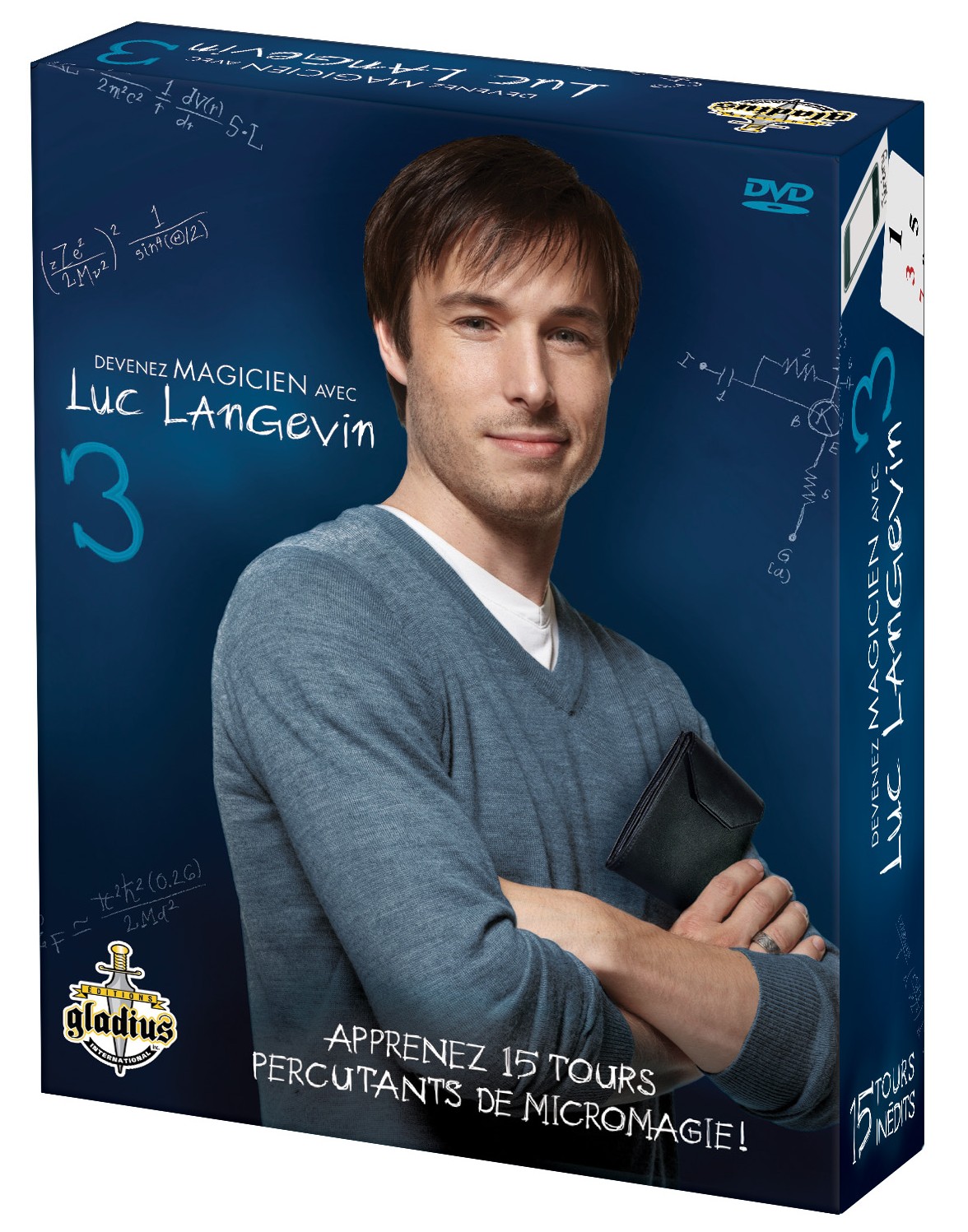 Boite du jeu Devenez Magicien avec Luc Langevin 3 offert chez LilloJEUX