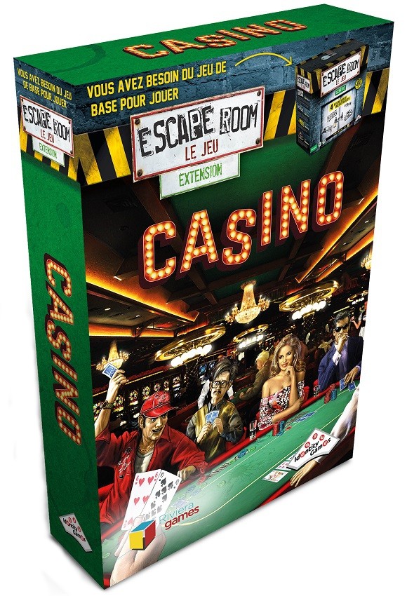 Boite du jeu Escape Room Le Jeu - Casino (ext) offert chez LilloJEUX