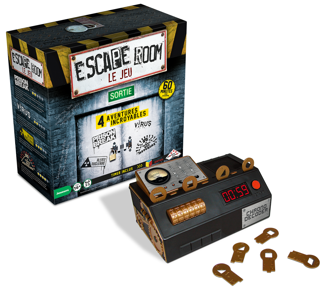 Escape Room: Le Jeu - LilloJEUX Boutique de Jeux