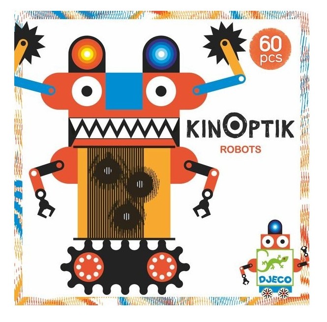 Boite du jeu Kinoptik - Robots offert chez LilloJEUX