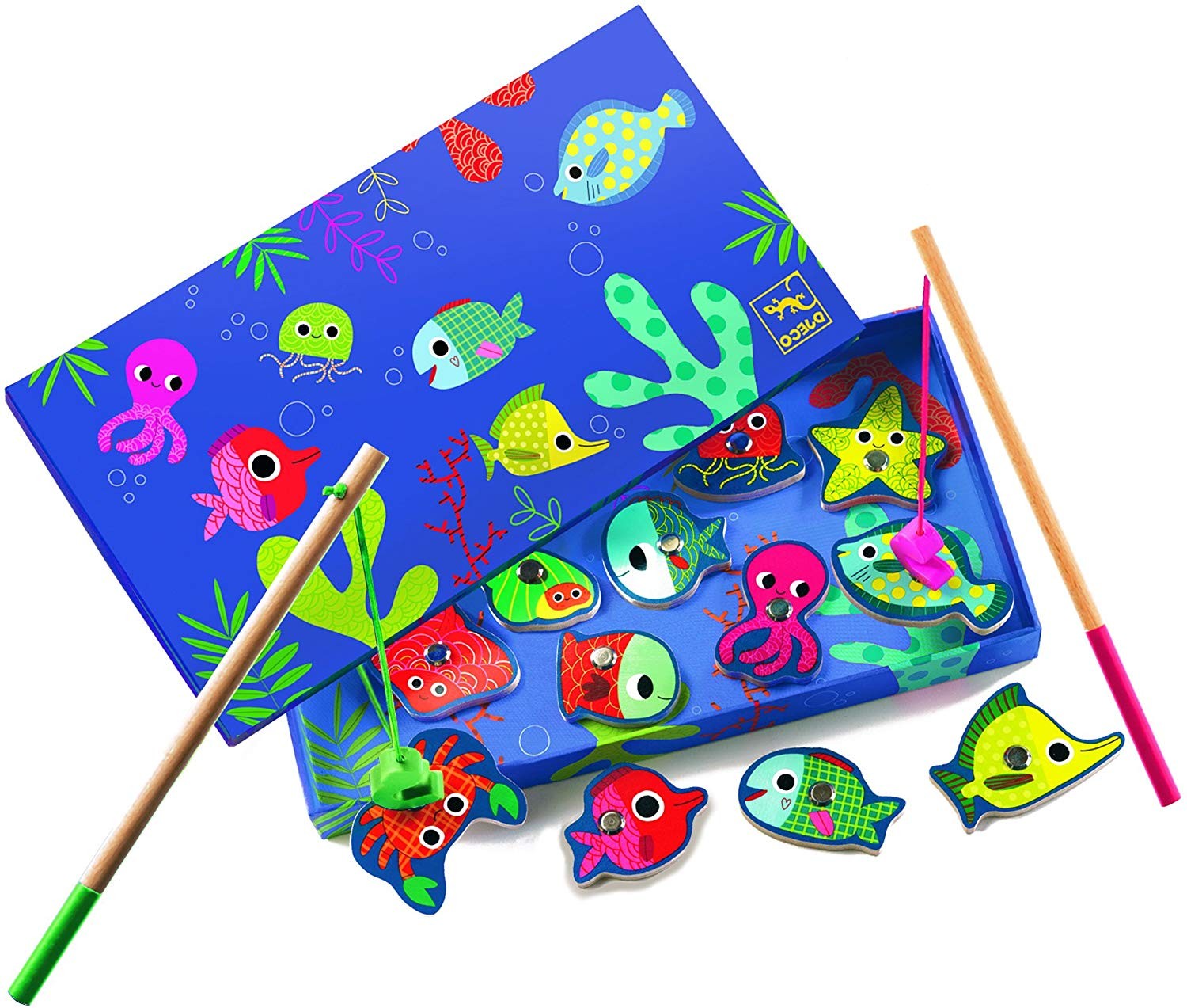 Présentation du jeu La Pêche Aimantée - Fishing Colour offert chez LilloJEUX