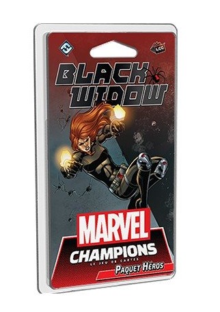 Boite du jeu Marvel Champions: Le Jeu de Cartes - Black Widow (ext) offert chez LilloJEUX