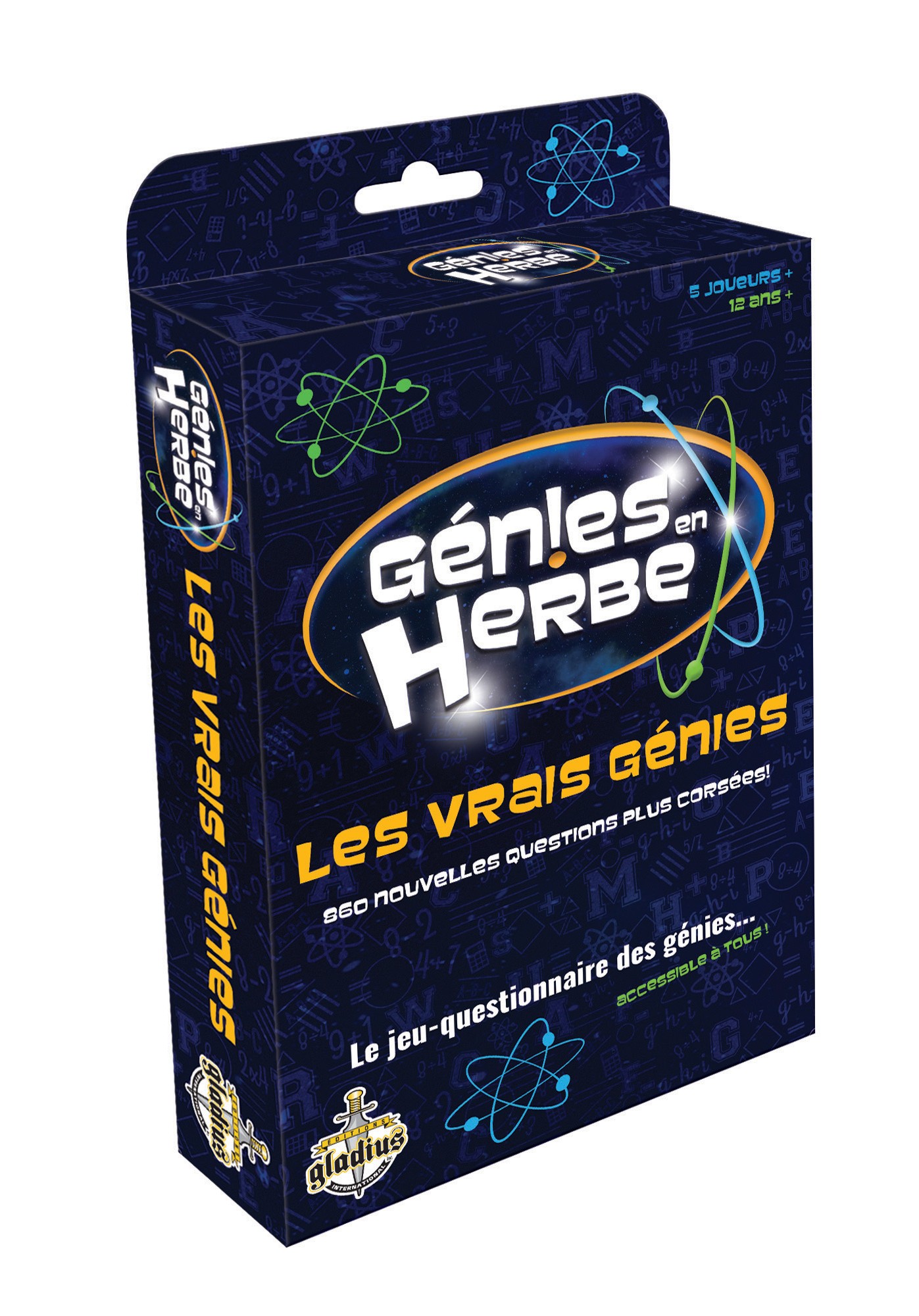 Boite du jeu Génies en Herbe 2 - Les Vrais Génies offert chez LilloJEUX