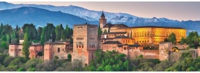 Casse-tête - Panorama - Alhambra, Spain (1000 pièces) - Jumbo
