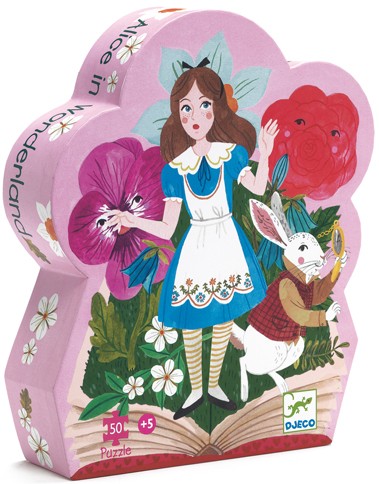 Silhouette – Alice au pays des merveilles (50 pièces) – Djeco