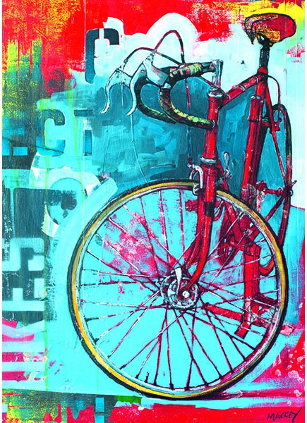 Casse-tête - Bike Art - Red Limited (1000 pièces) - Heye