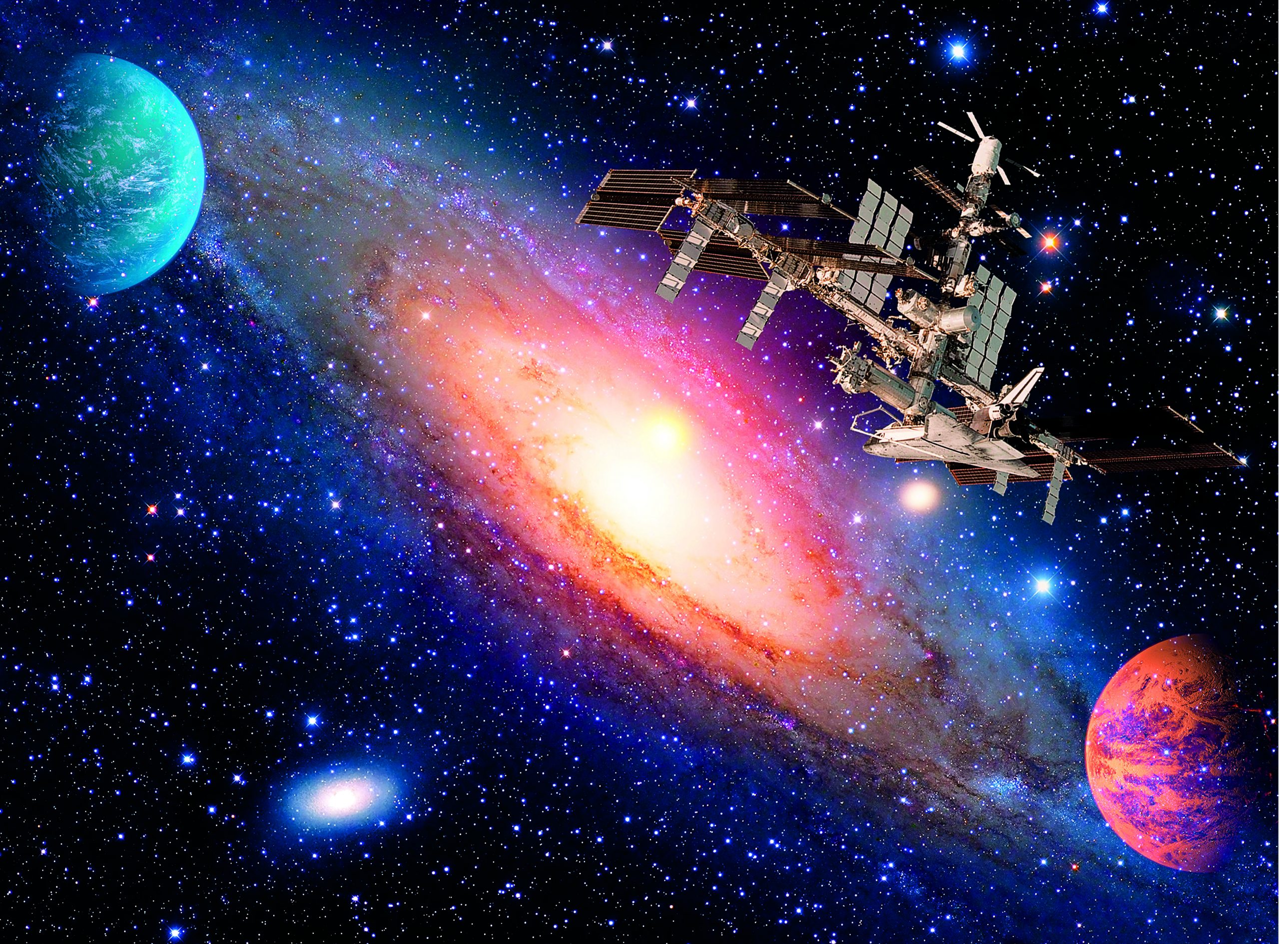 Station spatiale internationale (500 pièces) – Clementoni