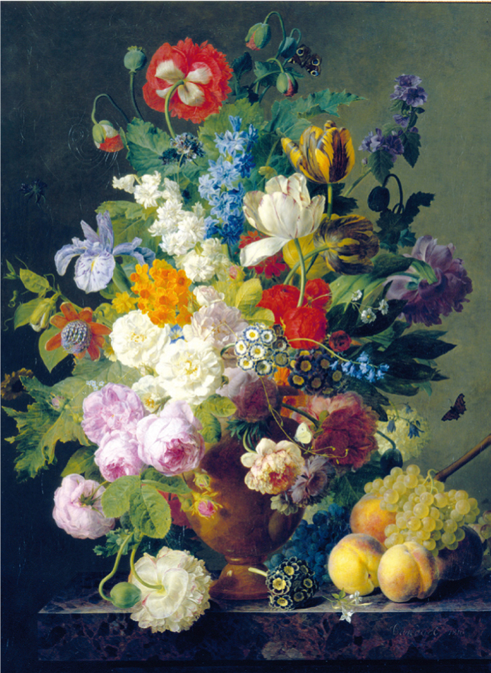 Casse-tête - Clementoni - Van Dael : Vase de fleurs (1000 pièces)