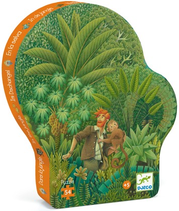 Silhouette – Dans la jungle (54 pièces) – Djeco