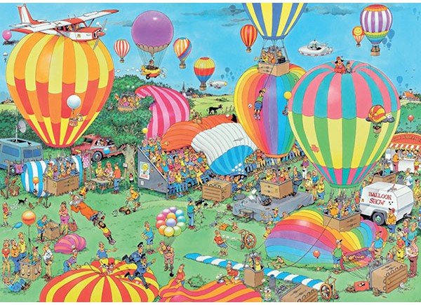 Jan Van Haasteren – Le festival de mongolfières (1000 pièces) – Jumbo