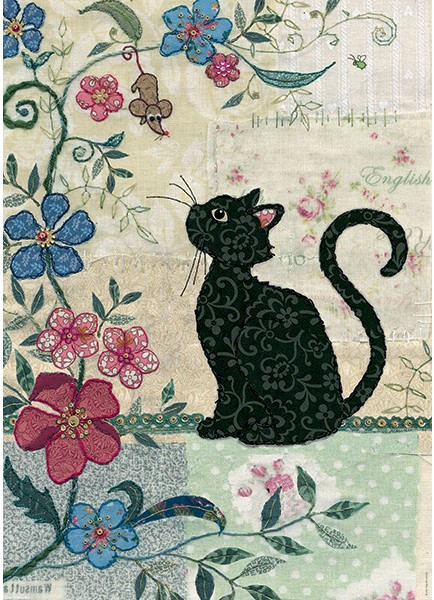 Casse-tête - Jane Crowther - Cat and Mouse (1000 pièces) - Heye