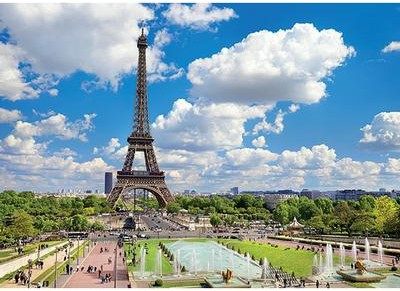 Casse-tête - La Tour Eiffel en été, Paris (1000 pièces) - Jumbo
