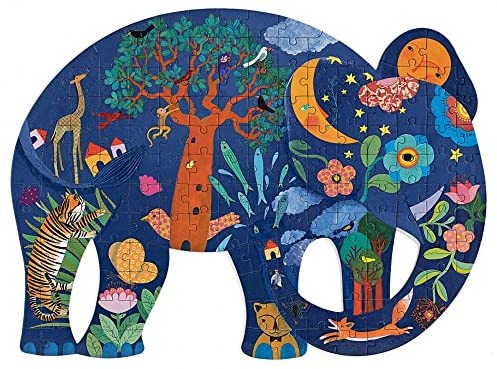 Puzz’Art – Elephant (150 pièces) – Djeco