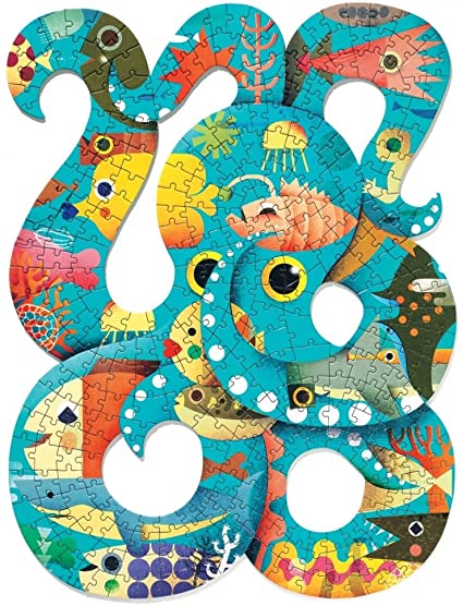 Casse-tête - Puzz'Art - Octopus (350 pièces) - Djeco
