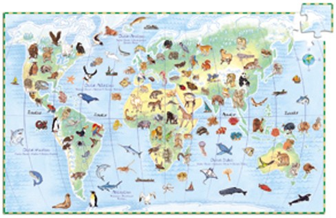Observation – Animaux du Monde (100 pièces) – Djeco