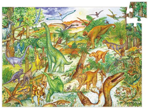 Observation – Dinosaures (100 pièces) – Djeco