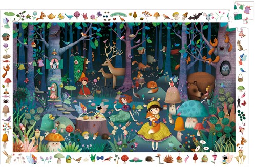 Observation – Forêt enchantée (100 pièces) – Djeco
