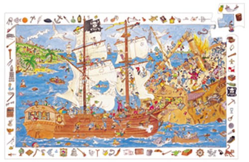 Observation – Pirates (100 pièces) – Djeco