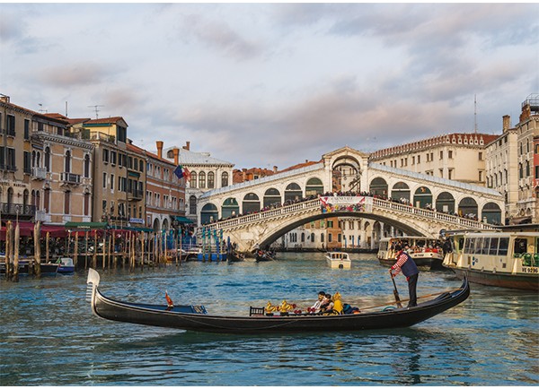 Casse-tête - Rialto Bridge, Venice (1000 pièces) - Jumbo