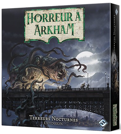 Boîte du jeu Horreur Arkham : Terreurs Nocturnes
