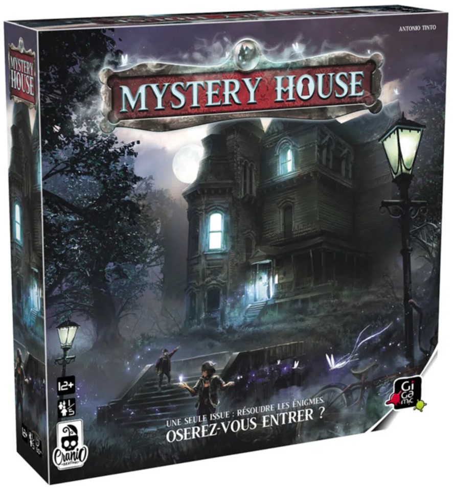 Boîte du jeu Mystery House