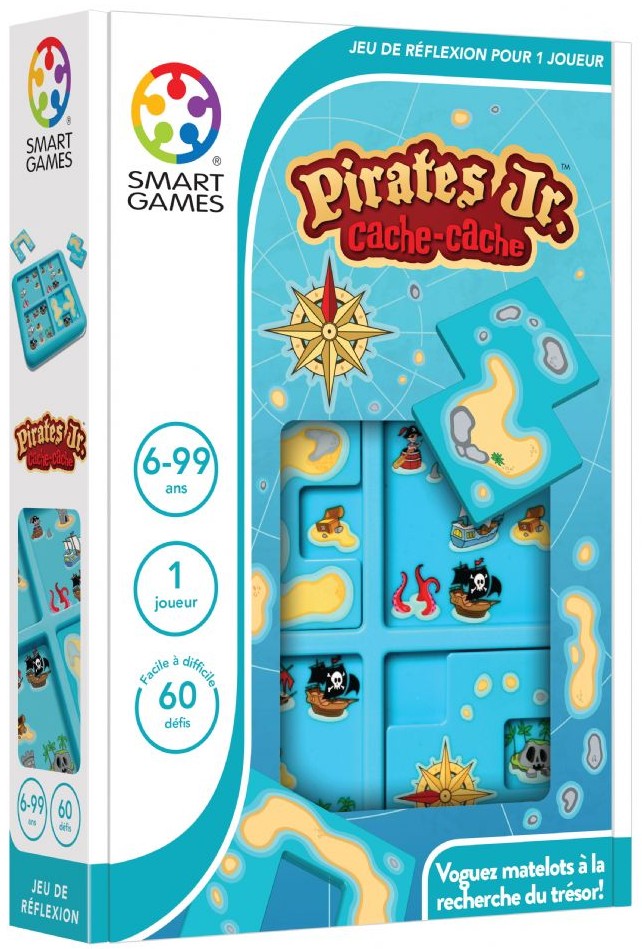 Boîte du jeu Cache-Cache Pirates Jr