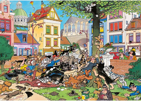 Jan Van Haasteren – Attrapez-moi ce chat! (1000 pièces) – Jumbo