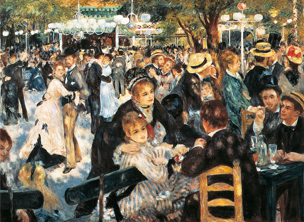 Casse-tête - Museum - Renoir - Dance at Le moulin de la Galette (1000 pièces) - Clementoni