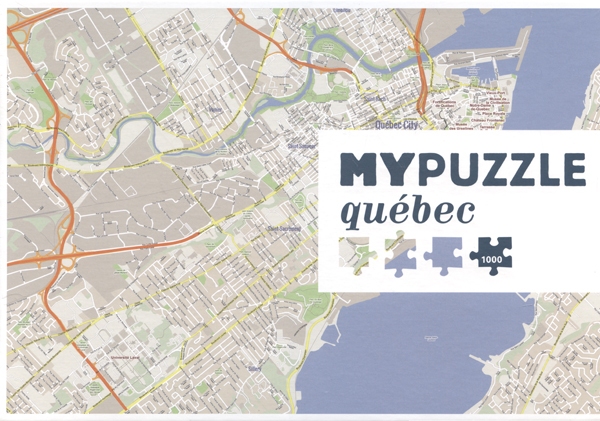 Casse-tête - MyPuzzle - Québec (1000 pièces) - Helvetiq